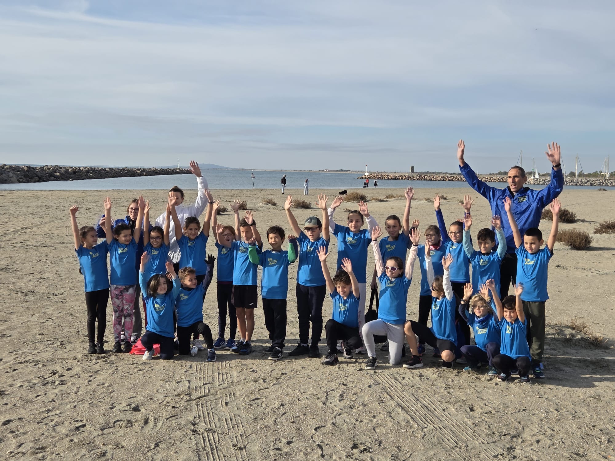 Nos jeunes athlètes brillent au Kid Cross de Sète !