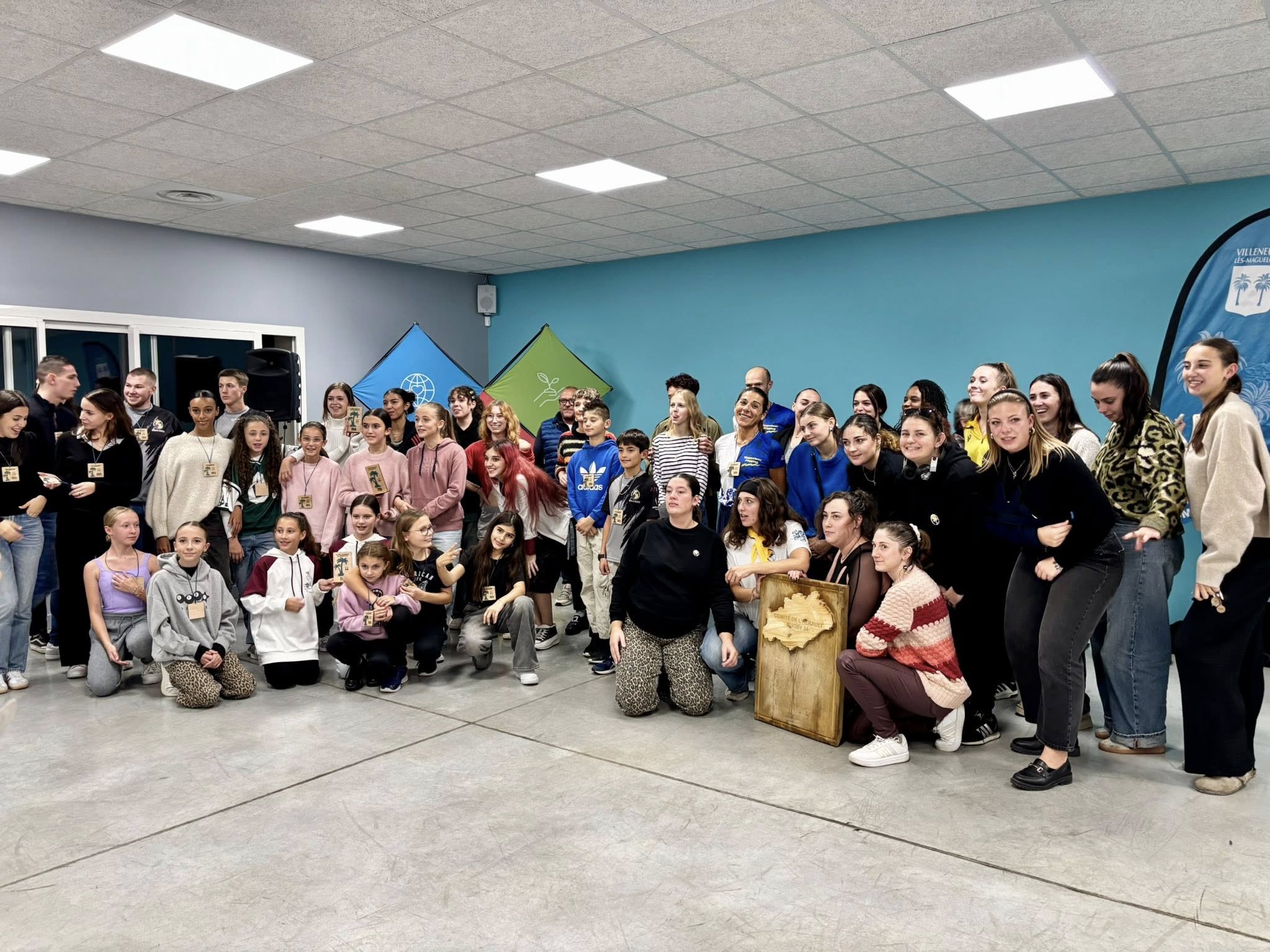 Félicitations à nos 4 champions !!